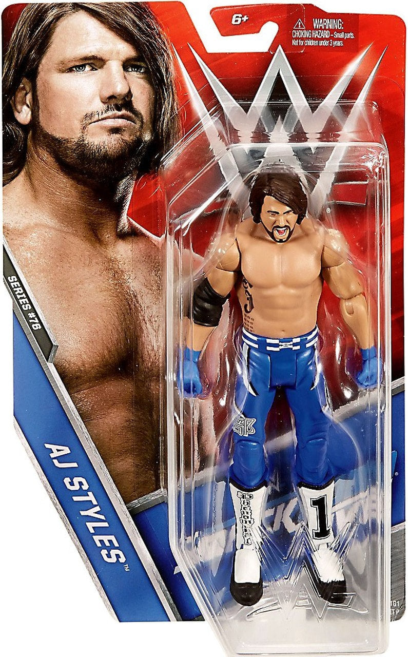 WWE Mattel Basic Series 76 AJ Styles Action & Toy Figures PWcatalog