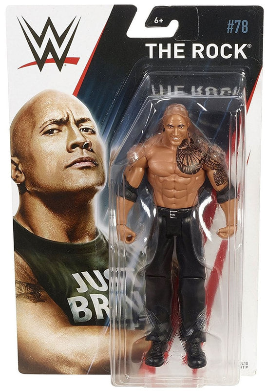 WWE Mattel Basic Series 78 The Rock Action & Toy Figures PWcatalog