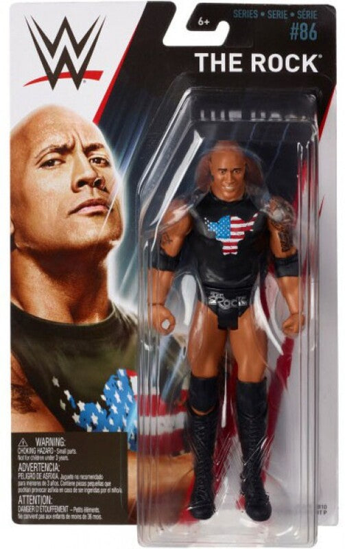WWE Mattel Basic Series 86 The Rock Action & Toy Figures PWcatalog