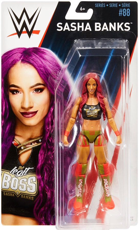 WWE Mattel Basic Series 88 Sasha Banks Action & Toy Figures PWcatalog