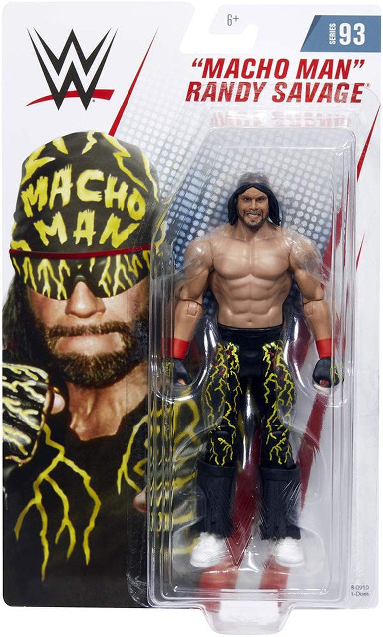WWE Mattel Basic Series 93 "Macho Man" Randy Savage Action & Toy Figures PWcatalog