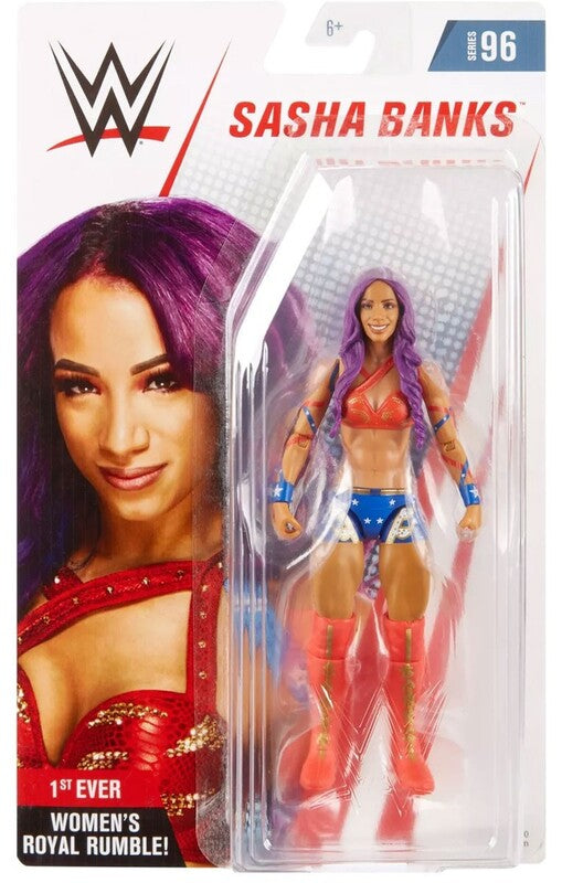 WWE Mattel Basic Series 96 Sasha Banks Action & Toy Figures PWcatalog