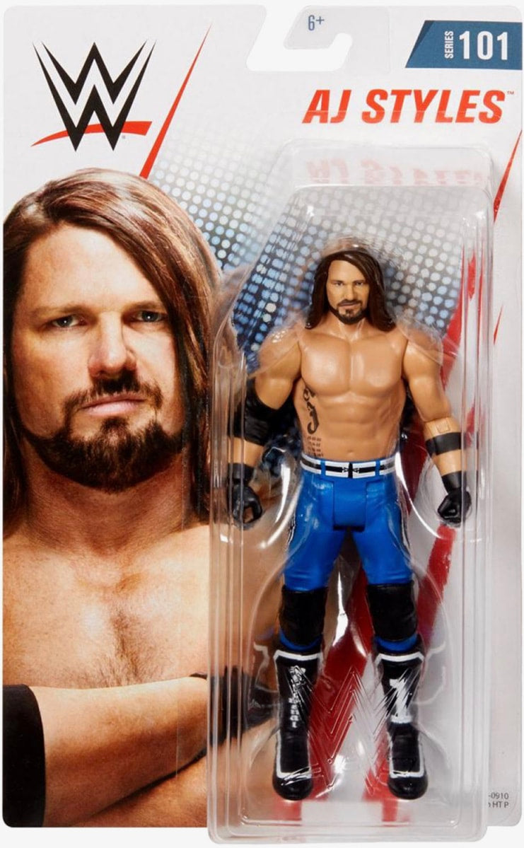 WWE Mattel Basic Series 101 AJ Styles Action & Toy Figures PWcatalog