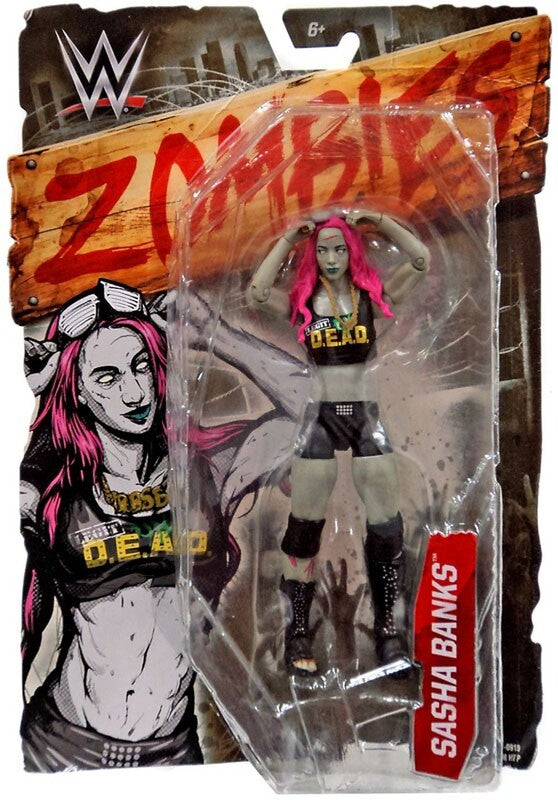 WWE Mattel Zombies 2 Sasha Banks Action & Toy Figures PWcatalog