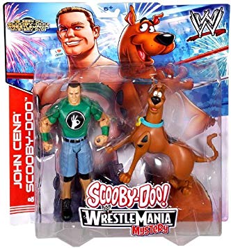 WWE Mattel WrestleMania Miscellaneous Multipack: John Cena & Scooby-Doo Action & Toy Figures PWcatalog