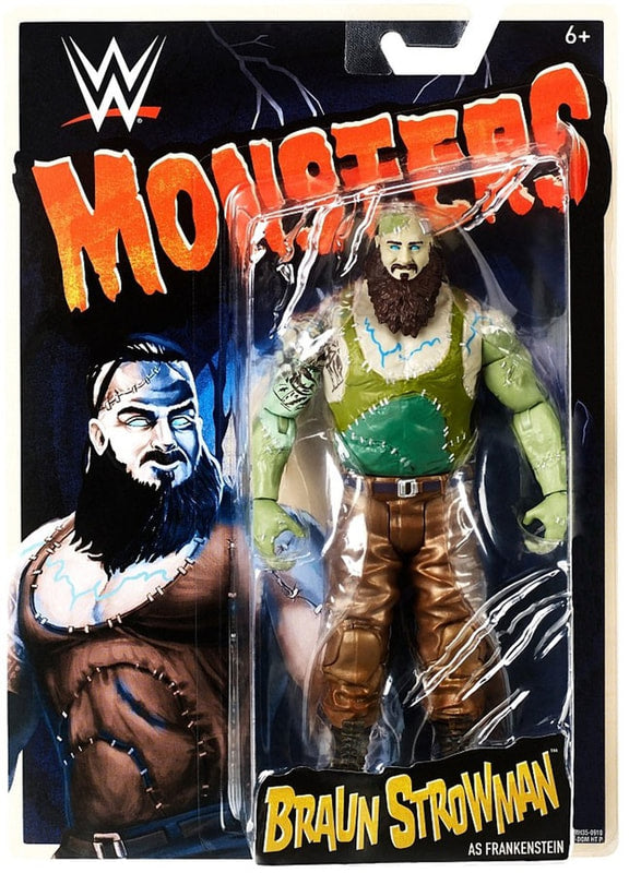 WWE Mattel Monsters Braun Strowman as Frankenstein Action & Toy Figures PWcatalog