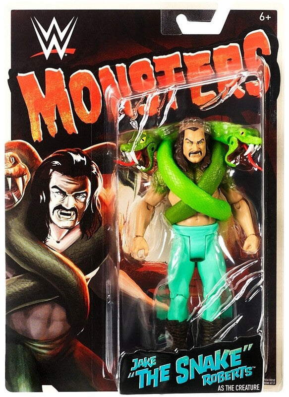 WWE Mattel Monsters Jake "The Snake" Roberts as the Creature Action & Toy Figures PWcatalog