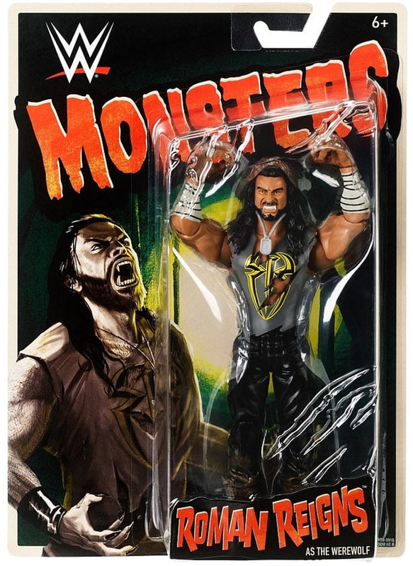 WWE Mattel Monsters Roman Reigns as the Werewolf Action & Toy Figures PWcatalog