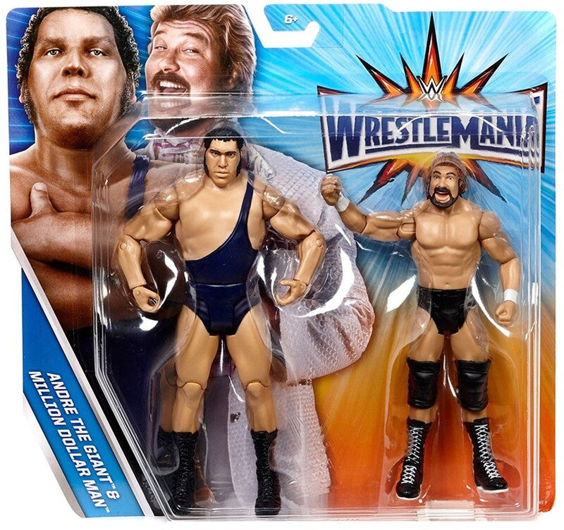 WWE Mattel WrestleMania 33 Andre the Giant & Million Dollar Man Action & Toy Figures PWcatalog
