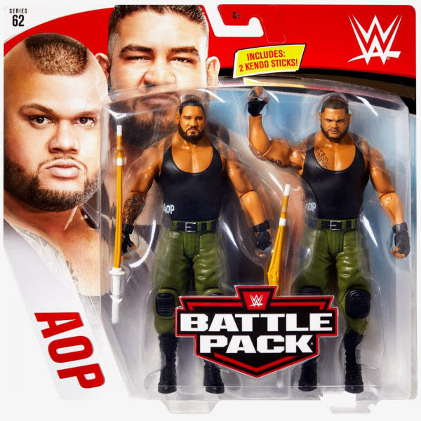 WWE Mattel Battle Packs 62 AOP Action & Toy Figures PWcatalog