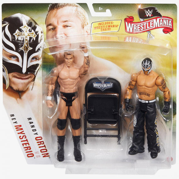 WWE Mattel WrestleMania 36 Randy Orton vs. Rey Mysterio Action & Toy Figures PWcatalog
