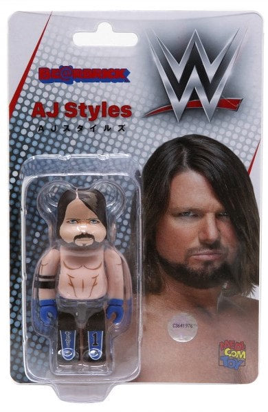 WWE Medicom Toy Be@rbrick 1 AJ Styles Action & Toy Figures PWcatalog