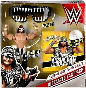 WWE Mattel Ultimate Fan Packs 1 "Macho Man" Randy Savage Ultimate Fan Pack Action & Toy Figures PWcatalog