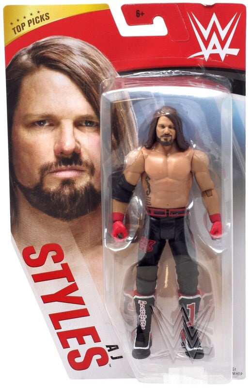 WWE Mattel Top Picks 2020 AJ Styles Action & Toy Figures PWcatalog
