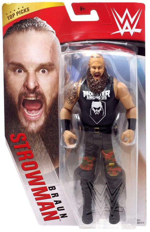 WWE Mattel Top Picks 2020 Braun Strowman Action & Toy Figures PWcatalog