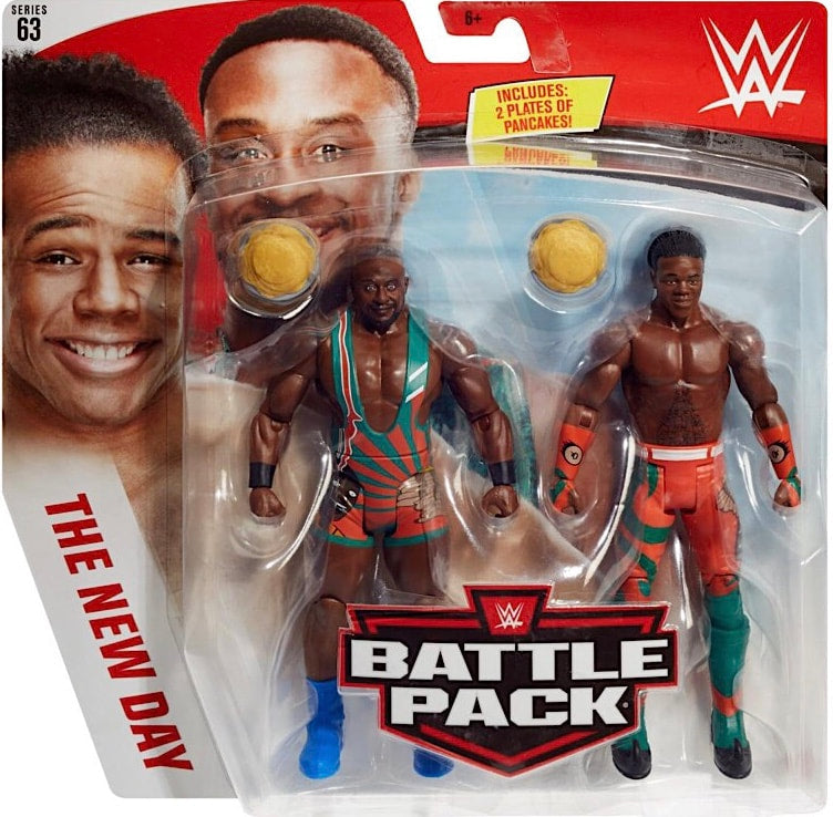 WWE Mattel Battle Packs 63 The New Day Action & Toy Figures PWcatalog