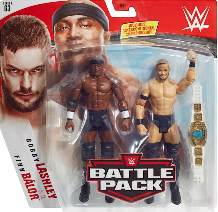 WWE Mattel Battle Packs 63 Bobby Lashley vs. Finn Balor Action & Toy Figures PWcatalog