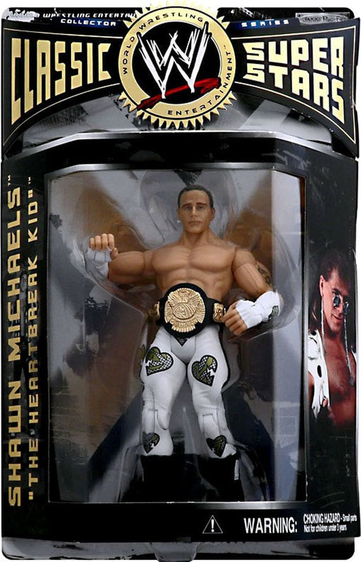 WWE Jakks Pacific Classic Superstars 1 "The Heartbreak Kid" Shawn Michaels Action & Toy Figures PWcatalog