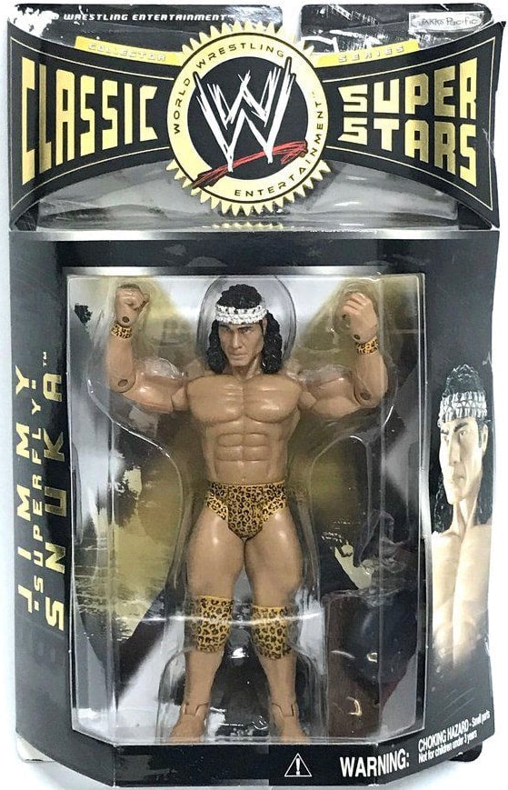 WWE Jakks Pacific Classic Superstars 3 Jimmy "Superfly" Snuka Action & Toy Figures PWcatalog