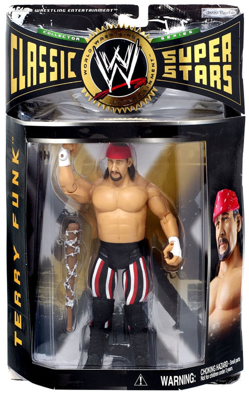 WWE Jakks Pacific Classic Superstars 5 Terry Funk Action & Toy Figures PWcatalog