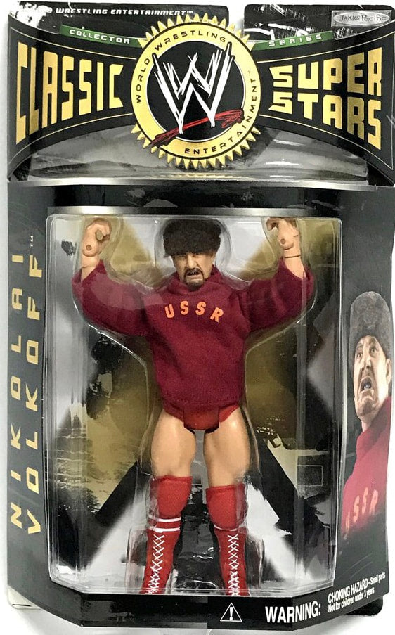 WWE Jakks Pacific Classic Superstars 5 Nikolai Volkoff Action & Toy Figures PWcatalog