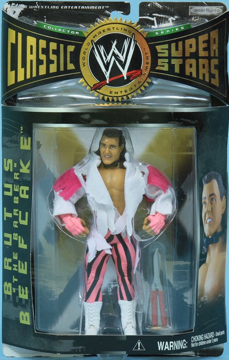 WWE Jakks Pacific Classic Superstars 5 Brutus "The Barber" Beefcake Action & Toy Figures PWcatalog