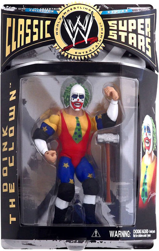 WWE Jakks Pacific Classic Superstars 6 Doink the Clown Action & Toy Figures PWcatalog