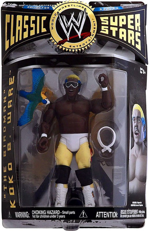 WWE Jakks Pacific Best of Classic Superstars 2 "The Birdman" Koko B. Ware Action & Toy Figures PWcatalog