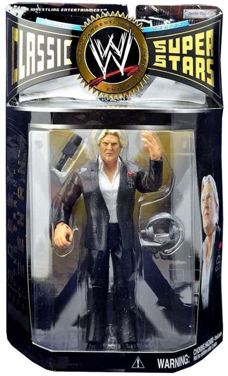 WWE Jakks Pacific Classic Superstars 6 Bobby "The Brain" Heenan Action & Toy Figures PWcatalog