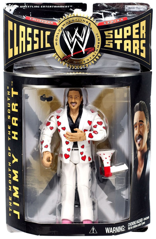 WWE Jakks Pacific Classic Superstars 7 "The Mouth of the South" Jimmy Hart Action & Toy Figures PWcatalog