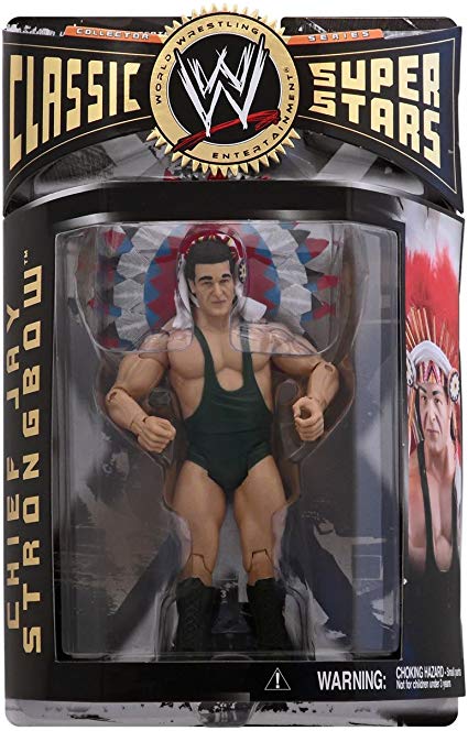 WWE Jakks Pacific Classic Superstars 8 Chief Jay Strongbow Action & Toy Figures PWcatalog
