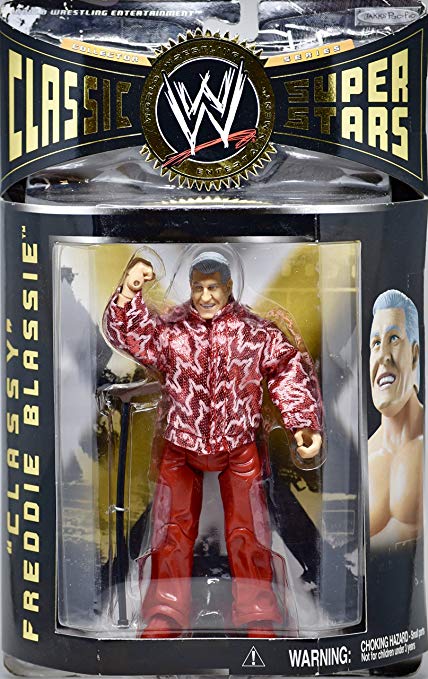 WWE Jakks Pacific Classic Superstars 8 "Classy" Freddie Blassie Action & Toy Figures PWcatalog
