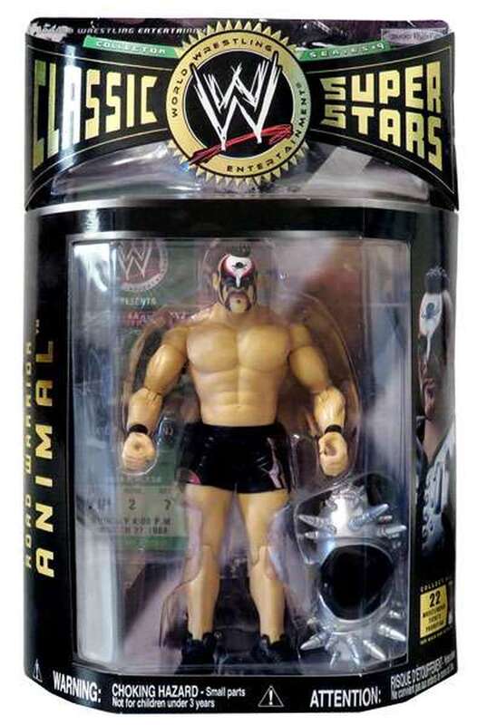 WWE Jakks Pacific Classic Superstars 9 Road Warrior Animal Action & Toy Figures PWcatalog
