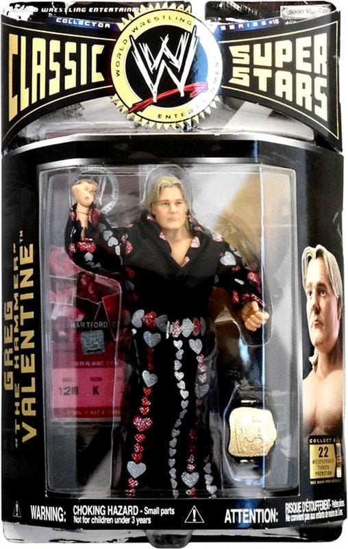 WWE Jakks Pacific Classic Superstars 10 Greg "The Hammer" Valentine Action & Toy Figures PWcatalog