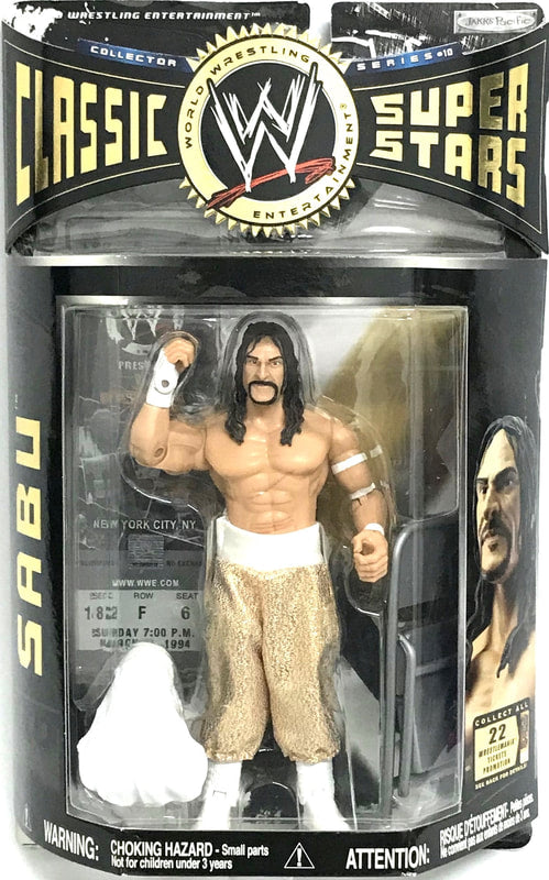 WWE Jakks Pacific Classic Superstars 10 Sabu Action & Toy Figures PWcatalog