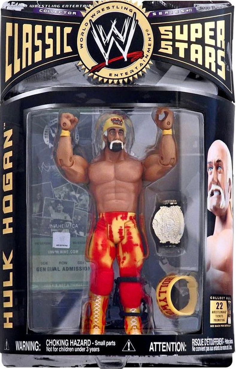 WWE Jakks Pacific Classic Superstars 11 Hulk Hogan Action & Toy Figures PWcatalog