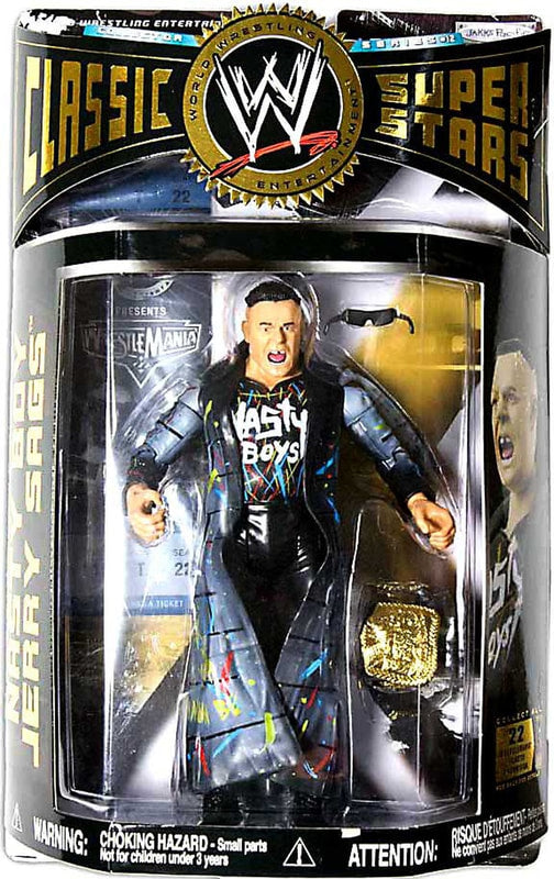 WWE Jakks Pacific Classic Superstars 12 Nasty Boy Jerry Sags Action & Toy Figures PWcatalog