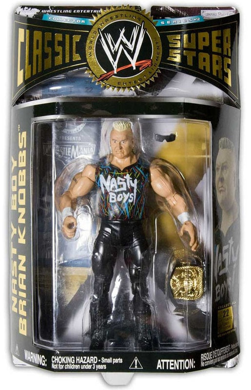 WWE Jakks Pacific Classic Superstars 12 Nasty Boy Brian Knobbs Action & Toy Figures PWcatalog