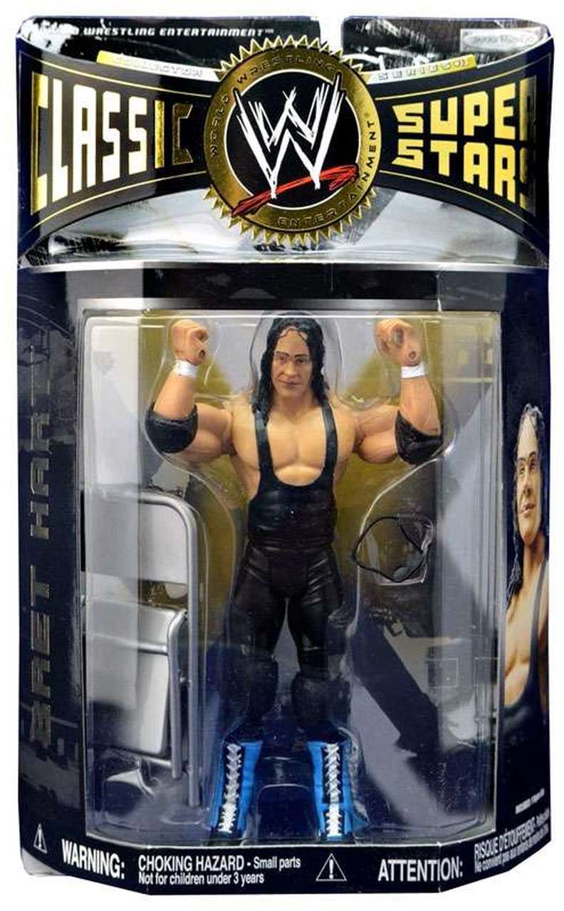 WWE Jakks Pacific Classic Superstars 13 Bret Hart Action & Toy Figures PWcatalog