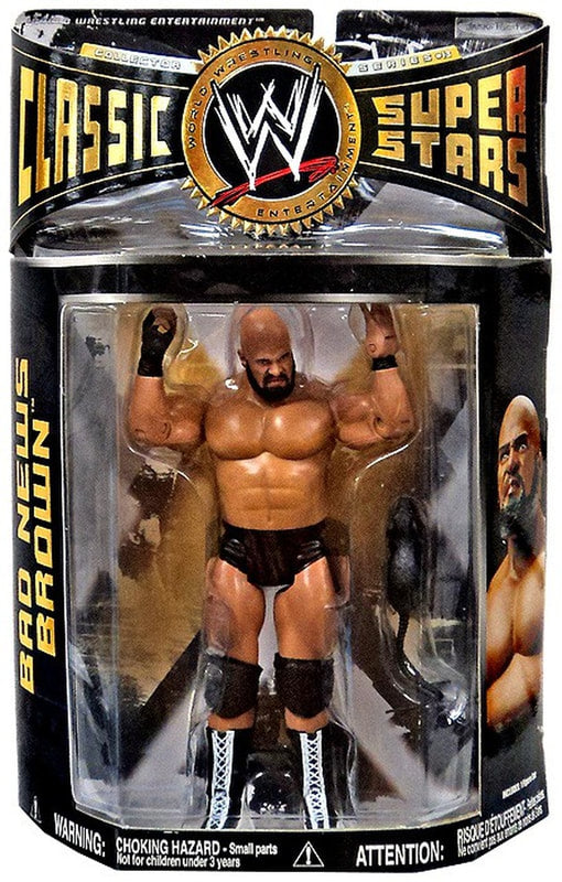 WWE Jakks Pacific Classic Superstars 13 Bad News Brown Action & Toy Figures PWcatalog