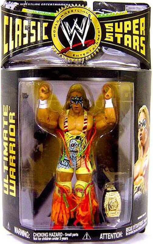 WWE Jakks Pacific Classic Superstars 14 Ultimate Warrior Action & Toy Figures PWcatalog