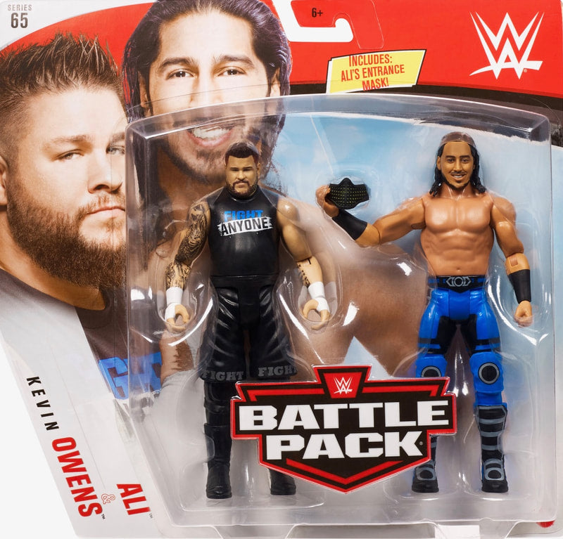 WWE Mattel Battle Packs 65 Ali & Kevin Owens Action & Toy Figures PWcatalog
