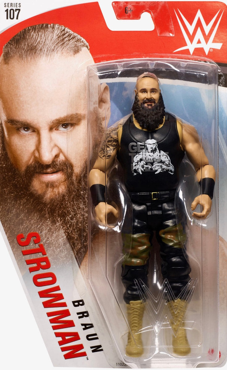 WWE Mattel Basic Series 107 Braun Strowman Action & Toy Figures PWcatalog