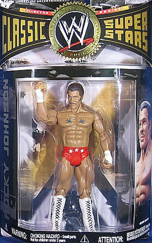 WWE Jakks Pacific Classic Superstars 17 Rocky Johnson Action & Toy Figures PWcatalog