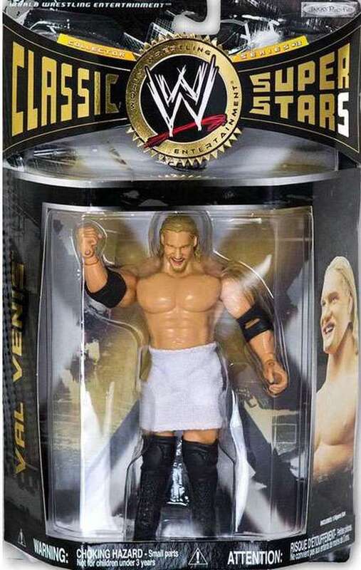 WWE Jakks Pacific Classic Superstars 18 Val Venis Action & Toy Figures PWcatalog