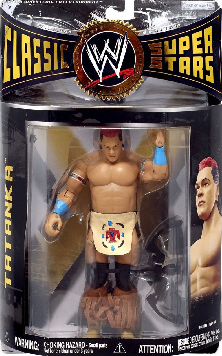 WWE Jakks Pacific Classic Superstars 19 Tatanka Action & Toy Figures PWcatalog