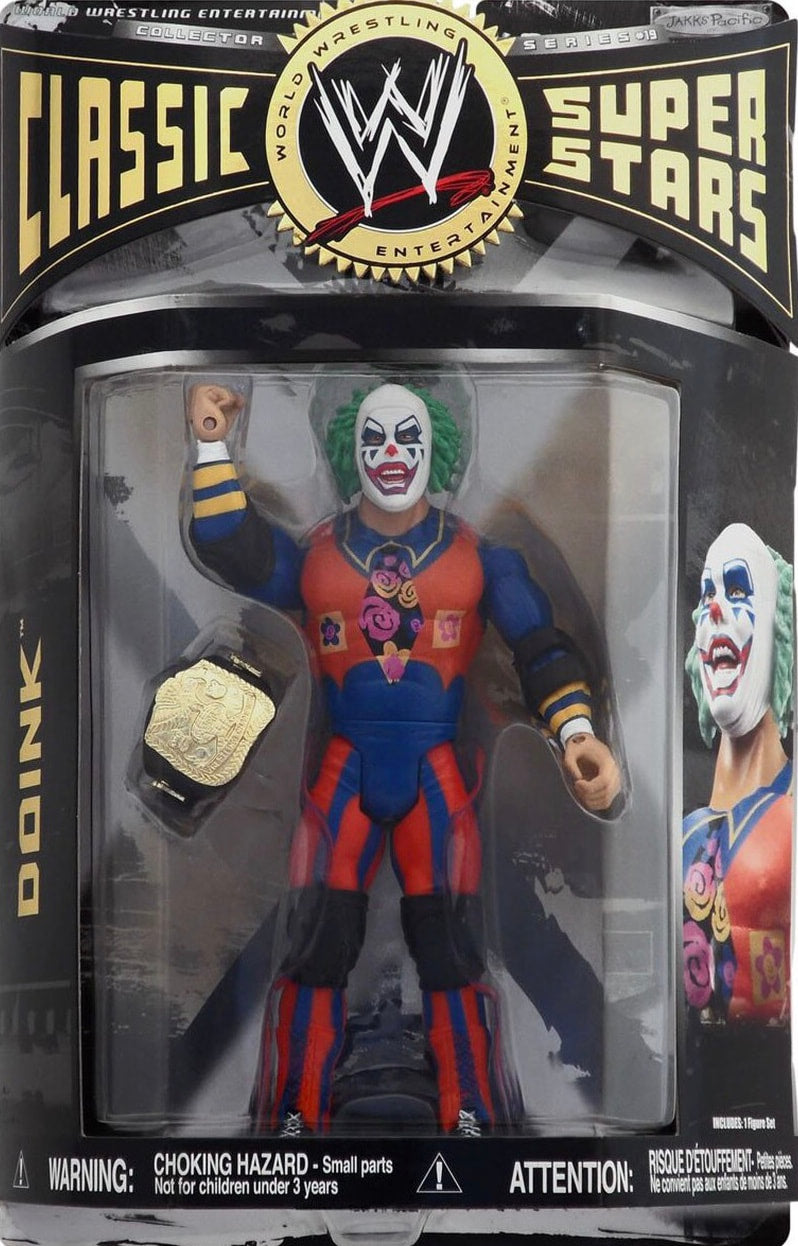 WWE Jakks Pacific Classic Superstars 19 Doink Action & Toy Figures PWcatalog