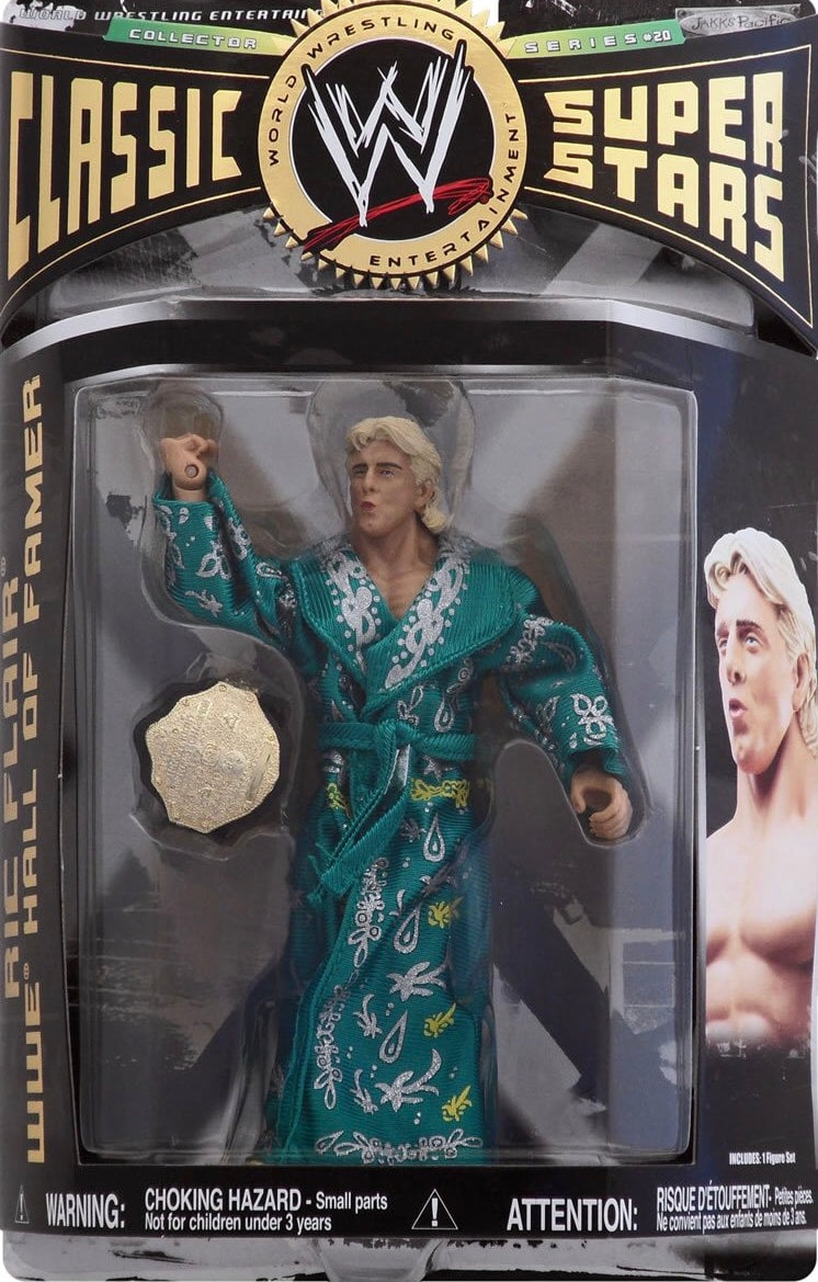 WWE Jakks Pacific Classic Superstars 20 Ric Flair "WWE Hall of Famer" Action & Toy Figures PWcatalog