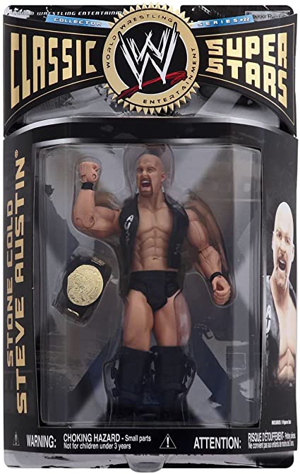 WWE Jakks Pacific Classic Superstars 22 Stone Cold Steve Austin Action & Toy Figures PWcatalog