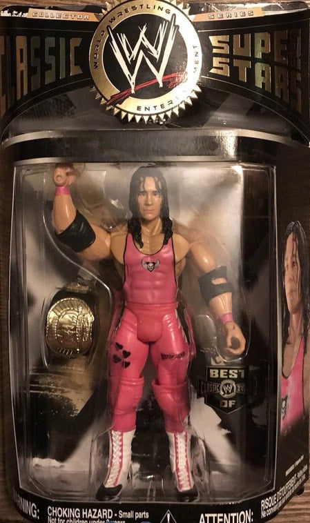 WWE Jakks Pacific Best of Classic Superstars 1 Bret "Hit Man" Hart Action & Toy Figures PWcatalog